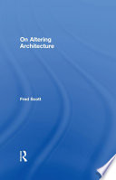 On Altering Architecture Book PDF