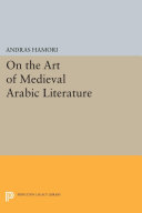On the Art of Medieval Arabic Literature Pdf