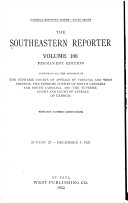 The Southeastern Reporter