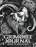 Grimoire Journal Book of Shadows: Satyr Pagan God Spell Book Magic Small Blank Notebook Diary and More 8.5x11 150 Pages