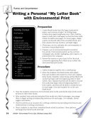 Environmental Print   Fluency Comprehension  Writing a  My Letter Book 