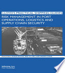 Risk Management in Port Operations  Logistics and Supply Chain Security