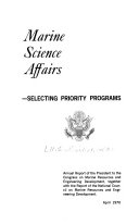Marine Science Affairs
