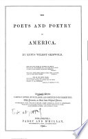 The Poets and Poetry Of America PDF Book By Rufus Wilmot Griswold