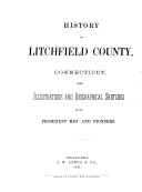 History of Litchfield County, Connecticut