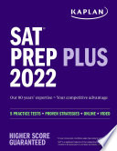 SAT Prep Plus 2022 Book