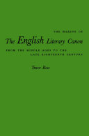 Read Pdf Making of the English Literary Canon