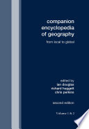Companion Encyclopedia of Geography Book PDF