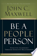 Be A People Person Book