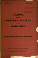 Journal of the Western Society of Engineers
