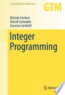 Book Integer Programming Cover