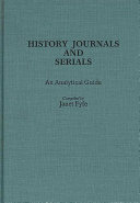 History Journals and Serials