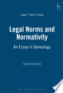 Legal Norms And Normativity