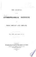 The Journal of the Royal Anthropological Institute of Great Britain and Ireland