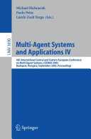 Multi-Agent Systems and Applications IV