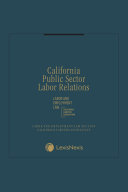 California Public Sector Labor Relations