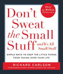 Don t Sweat the Small Stuff and It s All Small Stuff Book