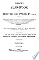 Annual Year Book   United States Trotting Association Book
