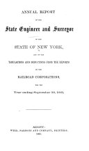 Annual Report ... on the Railroads of the State of New York ...