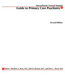 The Massachusetts General Hospital Guide to Primary Care Psychiatry Book