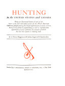 Hunting in the United States and Canada