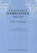 Excavations at Sabratha, 1948-1951