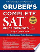 Gruber s Complete SAT Guide 2019 2020 Book