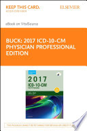 2017 ICD 10 CM Physician Professional Edition   E Book