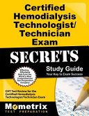 Certified Hemodialysis Technologist Technician Exam Secrets Study Guide  Cht Test Review for the Certified Hemodialysis Technologist Technician Exam Book PDF