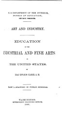 Art and Industry   1885  Drawing in the public schools