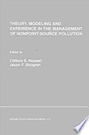 Theory, Modeling and Experience in the Management of Nonpoint-Source Pollution