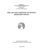 OSCE Meeting on Human Dimension Issues (1997)