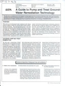 A Guide to Pump and Treat Ground-water Remediation Technology