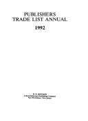 The Publishers  Trade List Annual