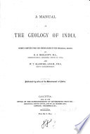 A Manual of the Geology of India Book