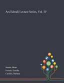 Ars Edendi Lecture Series Vol Iv