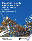 PPI Structural Depth Practice Exams for the PE Civil Exam, 4th Edition eText - 1 Year