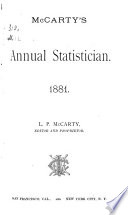 McCarty's Annual Statistician