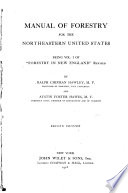 Manual of Forestry for the Northeastern United States