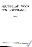Nieuwsblad Voor Den Boekhandel PDF Book By N.a