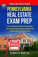 Pennsylvania Real Estate Exam Prep Book