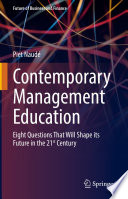 Contemporary Management Education Book