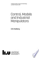 Control, Models and Industrial Manipulators