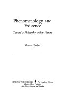 Phenomenology and Existence