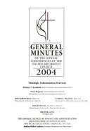 General Minutes Of The Annual Conferences Of The United Methodist Church