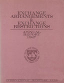 Annual Report on Exchange Arrangements and Exchange Restrictions 1987