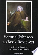 Samuel Johnson as Book Reviewer
