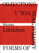 Image of book cover for Objections 
