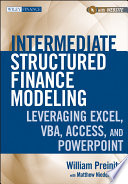 Intermediate Structured Finance Modeling Book