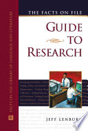 The Facts on File Guide to Research